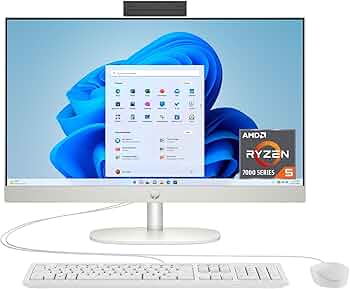 HP All-in-One 24 デスクトップPC Ryzen7 Amazon.com: HP 24 inch All-in-One Desktop PC, FHD Display, AMD